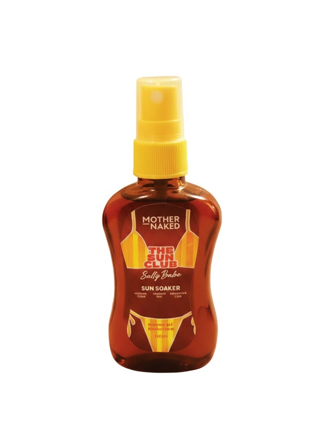 مازر ناكد صن سوكر زيت تسمير | 100 مل | زيت بذور الجزر | سريع الامتصاص | فيتامين E | لتسمير ذهبي | رائحة البحر - Image 1